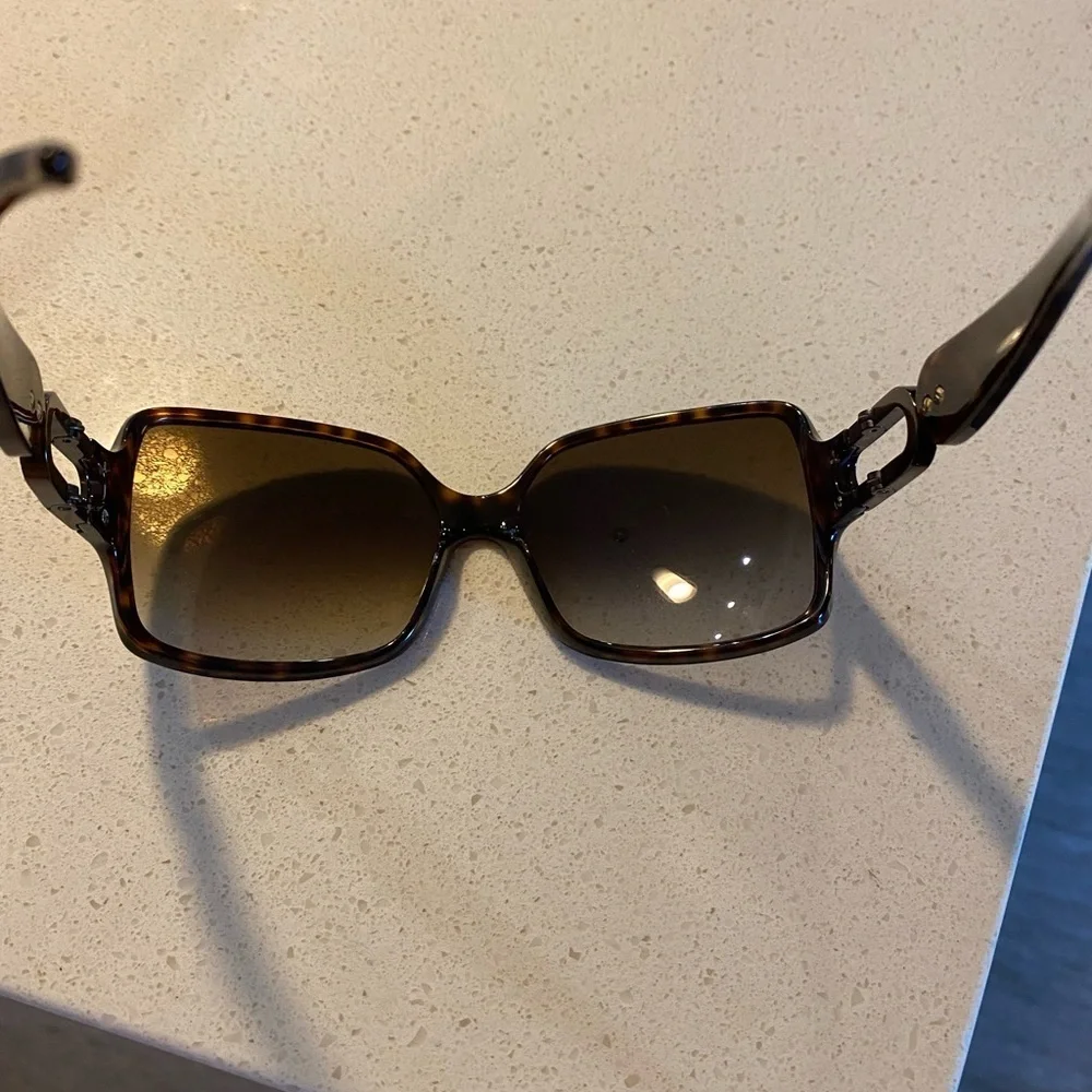 JIMMY CHOO Tyler Strauss stunning brown sunglasses Made In Italy. Authentic